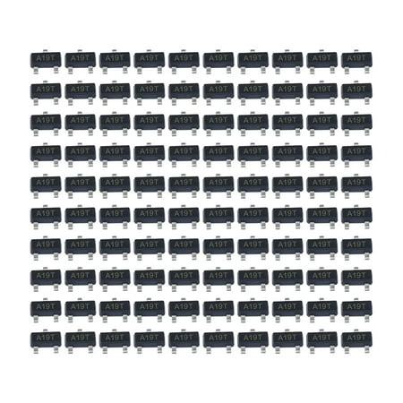 100Pcs AO3401 Field Effect Transistor Durable Low Power Dissipation A19T Sot-23