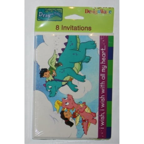 Dragon Tales Birthday Invitations 5