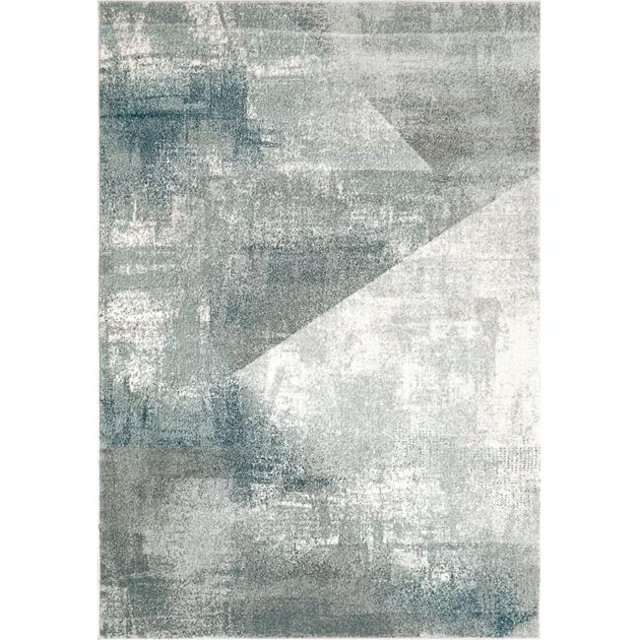 Dynamic Rugs SZ243772940 2 Pi x 3 Pi 11 Po Scope Tapis de Zone Contemporain Rectangle - 940 Gris Vert