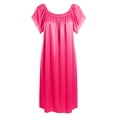 thumbnail image 4 of LIIPEE Womens Summer Nightgown Casual Short Sleeve Lace Sleep Dress Ladies Cozy Sleepwear, 4 of 4