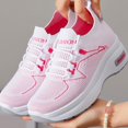 thumbnail image 5 of AUDeals Women's Wide Toe Box Shoes, Extra Wide Air Cushion Sneakers with Lightweight Breathable Comfort for Gym and Training (White, 8), 5 of 5