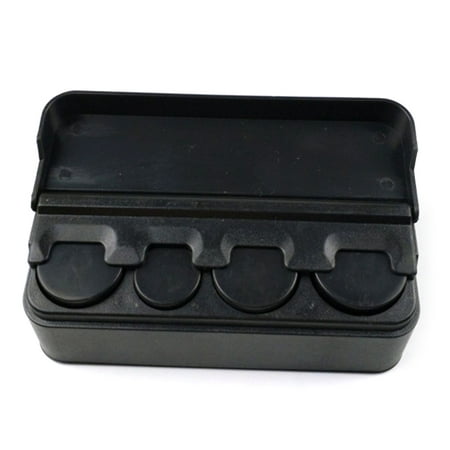 Car Plastic Interior Coin Change Storage Holder Case Box Container (Best Way To Change Coins To Cash)