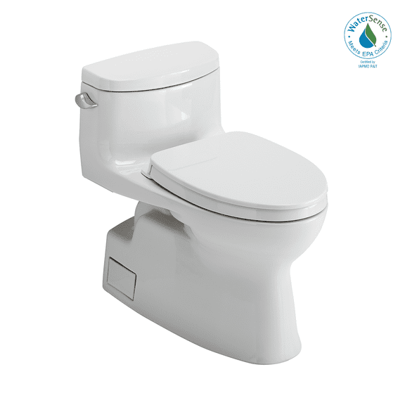 Toto Ms644124cefg Carolina Ii One-Piece Elongated 1.28 Gpf Universal Height Toilet And