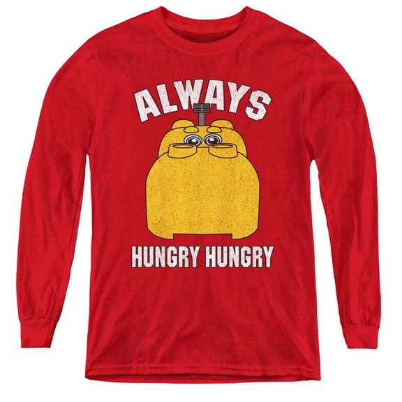 Hungry Hungry Hippos - Hungry - Youth Long Sleeve Shirt - X-Large
