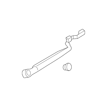 Genuine OE Nissan Wiper Arm - 28780-2W10A