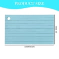 thumbnail image 3 of Clearance notebook for recording under $7,Ruled Index Cards Flash Cards For Studying Colored Index Cards Note Cards Study Cards 90pcs Lined Colored Index Flashcards For And School Suplplies 2PC, 3 of 9