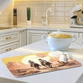 thumbnail image 6 of Western Cowboy Dish Drying Mat, Absorbent Microfiber Pad Protector For Kitchen Counter Top Mat Dish Drainboard 16x18in, 6 of 7