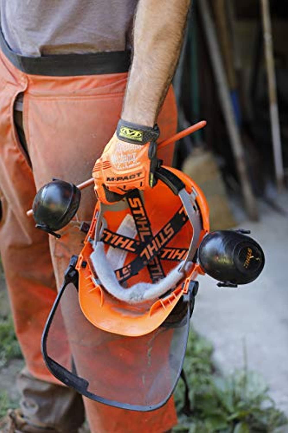 Mechanix Wear Hi-Viz Orange M-Pact® Work Gloves