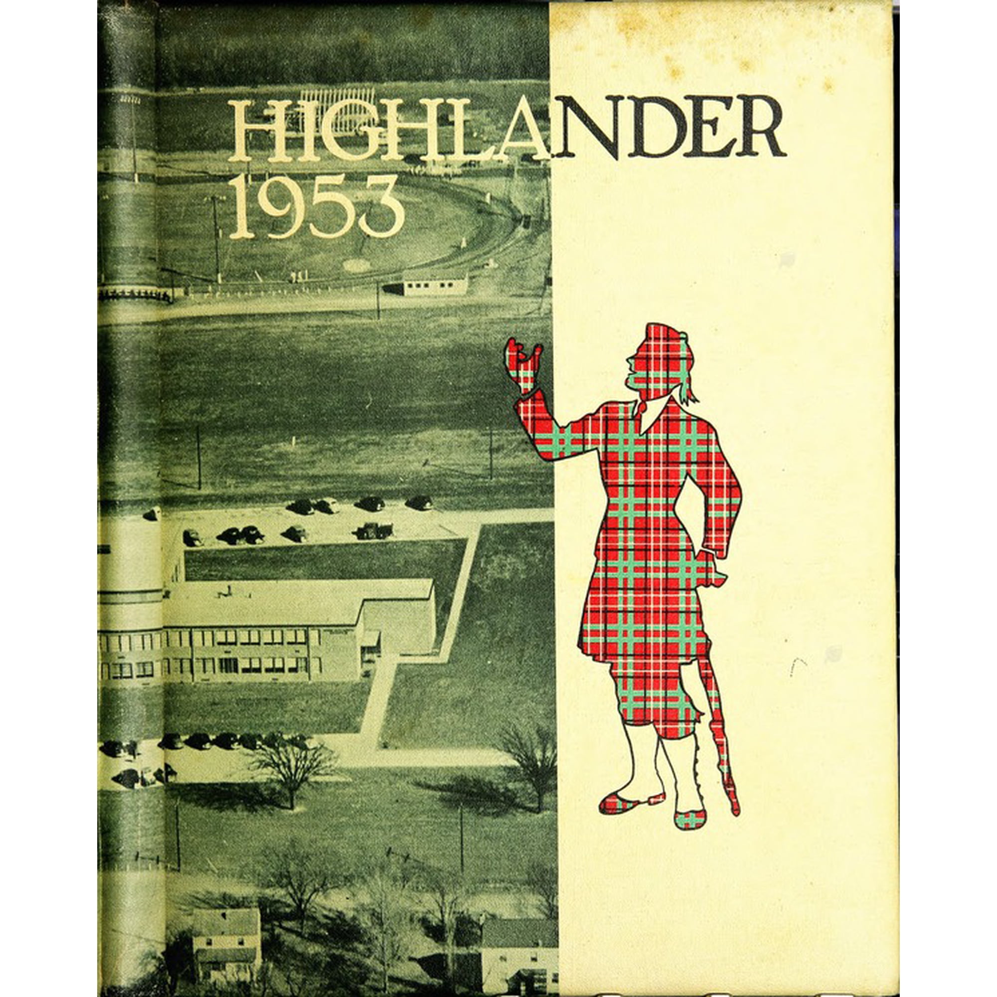 (Custom Reprint) Yearbook: 1953 Highland Park High School - Highlander Yearbook (Topeka, KS)