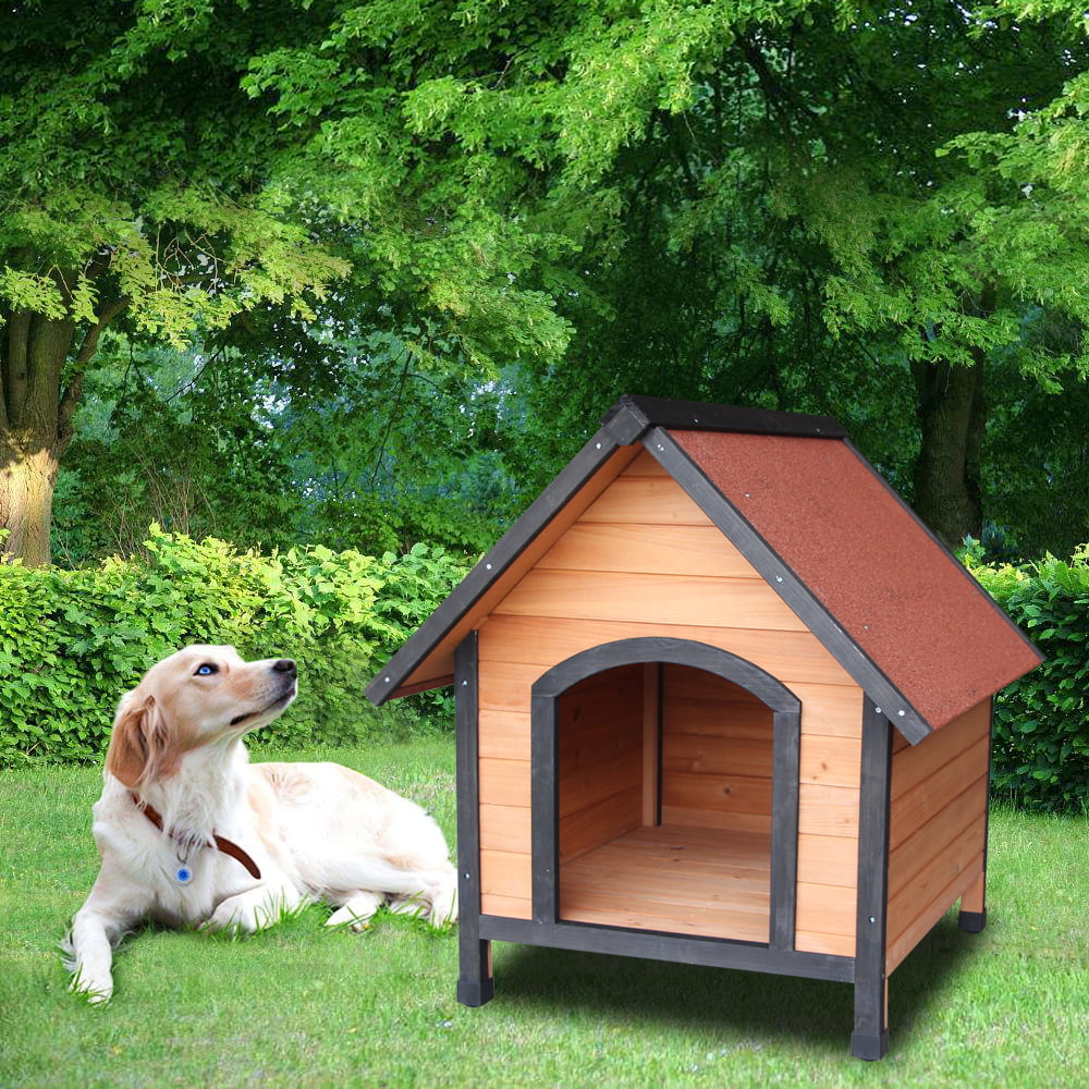 CLEARANCE Waterproof Wooden Dog  House  30 7 x 34 6 x 32 7 Water 