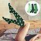 thumbnail image 3 of KAKOWELY 3 pares de calcetines deportivos transpirables de algodón con estampado de trébol para adultos., 3 of 4