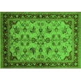 thumbnail image 1 of Ahgly Company Indoor Rectangle Oriental Green Industrial Area Rugs, 7' x 10', 1 of 4