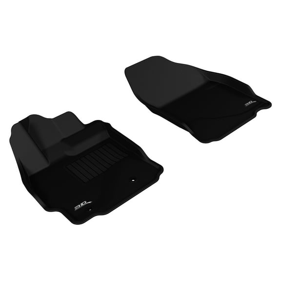 3D MAXpider Custom Fit Kagu Floor Mat (Black) Compatible with Scion TC 2014-2016 - Front Row R1