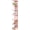 Pink, variant on Wall Decor 7 Tier Wall Shelf Unit Floating Shelves with LED Lights Lack Shelf for Home Organizer Display White