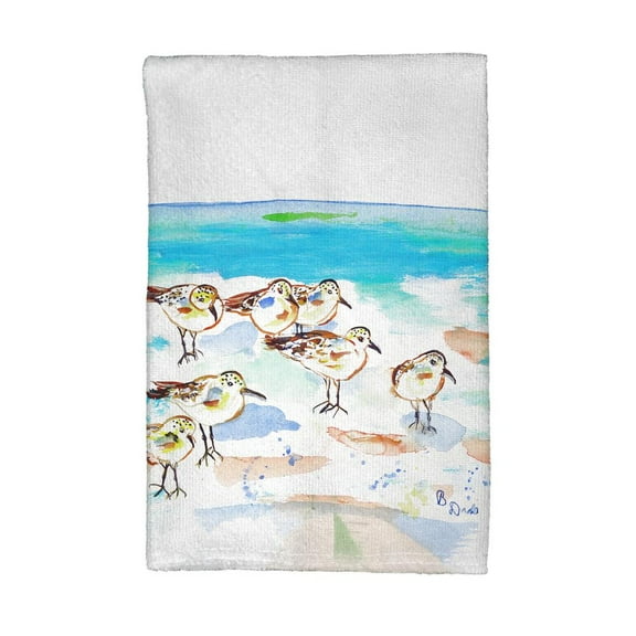 Betsy Drake Interiors Seven Sanderlings Kitchen Towel