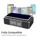 thumbnail image 5 of Despertador digital para dormitorio Reloj electrónico con 5W inalámbrico, 5 of 8