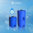 thumbnail image 3 of WaterPrepared Drinking Water Storage Tank with Spigots, 55 Gallon, Blue, 3 of 7