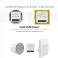 thumbnail image 2 of 5X Mini Interruptor de Relé WiFi Inteligente, MóDulo de Interruptor de Luz con Temporizador de Bricolaje AplicacióN Smart Life/Tuya, Control Remoto InaláMbrico, 2 of 5