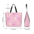 thumbnail image 5 of Yiaed Butterfly 1 Print Handbag for Women Tote Purse Shoulder Bag Large Fashion Hobo Purse Handbag Shopping Tote, 5 of 5