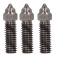 thumbnail image 2 of 3PCS Hardened Steel Nozzles HighNozzle Kit 3D Printer Extruder Nozzle for Sv06 Plus 1.75mm Filament, 2 of 8