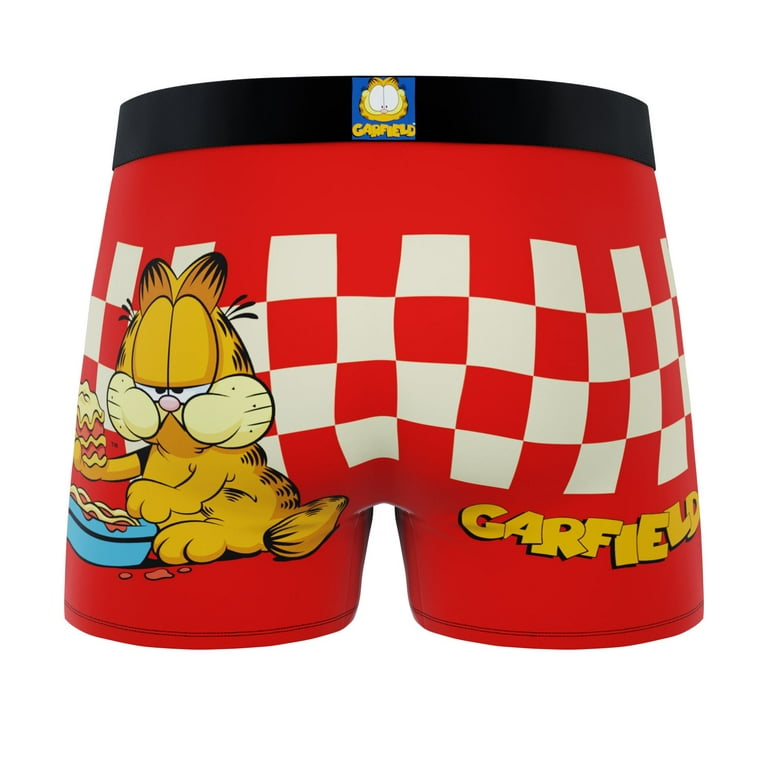 CRAZYBOXER Men's Underwear Garfield Lasagna Stretch Breathable