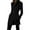 Black, variant on Simua Women's Wool Blend Trench Winter Jackets Mid Long Warm Pea Coats Dressy Casual Double Breasted Overcoat with Pockets