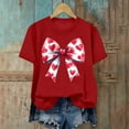 thumbnail image 5 of Kaemgyyd Womens Valentines Day Shirt Hearts Tshirt Valentine Gifts Tee Tops Lightweight Crew Neck Workout T-Shirts, 5 of 6