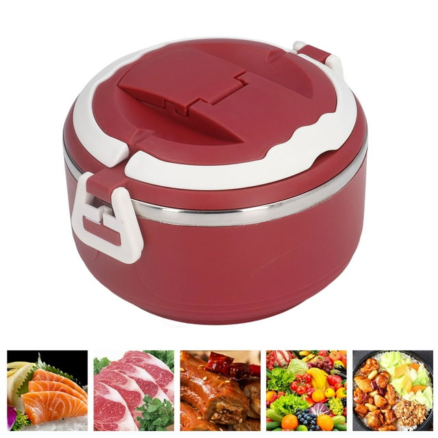 Stainless Steel Lunch Container, Portable Lunchable Container Food Container Food Warmer Container Lunchbox Container for School Office