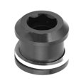 thumbnail image 1 of 5 tornillos de disco extendidos negros para bicicletas de carretera - Accesorios de actualización de ciclismo Juego de brazo de manivela de bicicleta de aleación de aluminio, 1 of 8