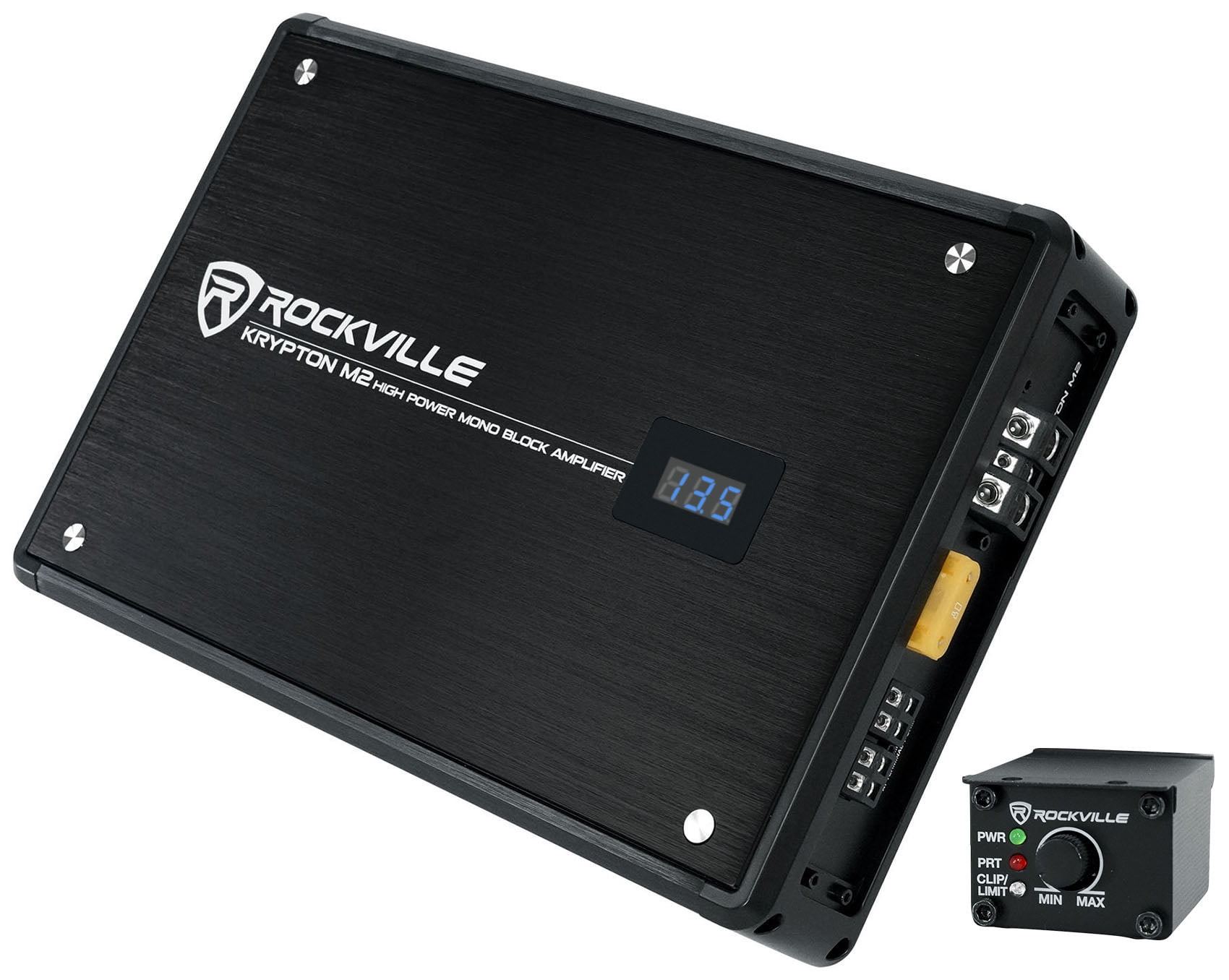 Rockville KRYPTONM2 3000w Peak/750w RMS Mono 1 Ohm Car Amplifier Amp