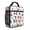 Basketball and Wow, variant on Basketball and Jersey Gray Pattern Insulated Lunch Bag Teens,Lunch Box for Men Women for Work,Picnic or Travel,10.2x9.5x4.3 Inches,8 Can Capacity