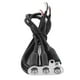 thumbnail image 1 of Interruptor de Luz de Motocicleta, Interruptor de Manillar de Motocicleta de Acero inoxidable de 12 V, Botón Pulsador de Control de Soporte de Modificación LED, 1 of 7