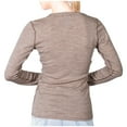 thumbnail image 5 of MERIWOOL Womens Base Layer 100% Merino Wool Midweight Long Sleeve Thermal Shirt, 5 of 9