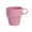 Pink #0, variant on Plastic Double-Walled Insulated Travel Mug, Microwave-Safe with Spill-Proof Lid and Handle, Heat-Retaining for Coffee, Tea, Milk, Oatmeal, School or Work, 8.5x8cm, 1-Pack