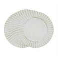 thumbnail image 3 of Fennco Styles Ruffled Rim Design Decorative Charger Plates 13" Round, Set of 4, 3 of 4