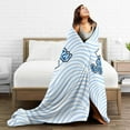 thumbnail image 5 of Indiana- State Sycamores Fleece Blanket, Very Soft Microfiber Flannel Blanket for Couch Warm and Cozy for All Seasons, 5 of 6