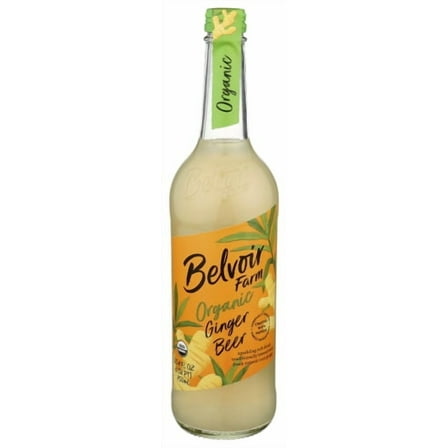 (Pack of 6) Belvoir Beverage Ginger Beer Organic 25.4 Fo