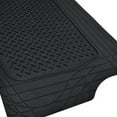 Motor Trend FlexTough Car Floor Mats, 2Tone Colors Heavy Duty Rubber