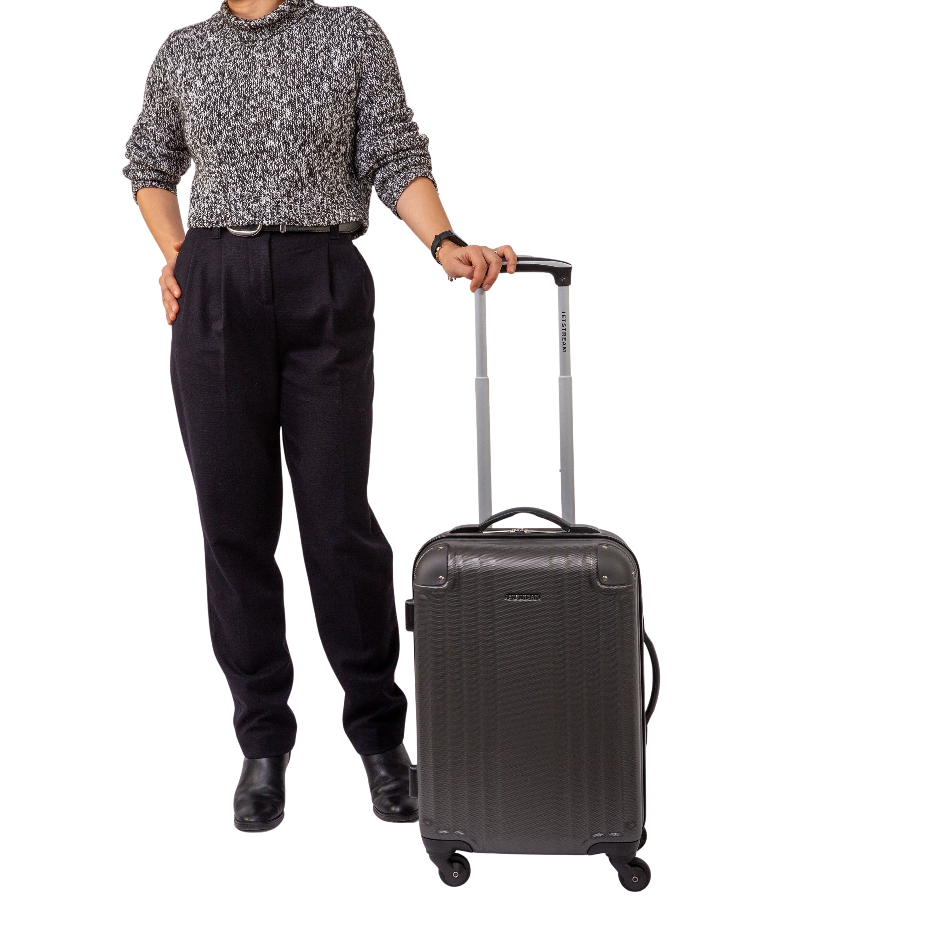 Jetstream Southbound 28 Inch Hardside Expandable Large Checked Luggage, Rolling Travel Suitcase with Spinner Wheels