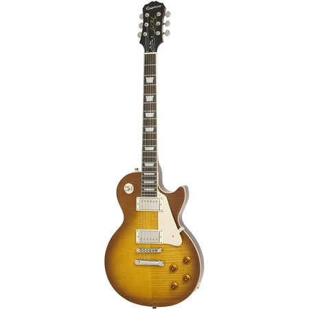 Epiphone Les Paul Standard Plus Top Pro Electric Guitar, Iced Tea Burst Finish