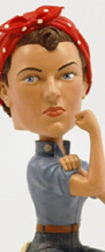Rosie The Riveter Collectible Action Figure Nodder Rosie The Riveter Collectible Action Figure Nodder