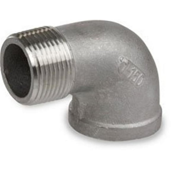 Smith-Cooper S3014SE003B 0.375 in. Street Elbow 90 deg No.150 Stainless Steel 304