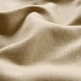 thumbnail image 4 of Linen Button Farmhouse Camel Shower Curtain,Bowknot,Linen and Cotton Woven Fabric,Pleated Brown Stripe,Country Style,72x72 in, 4 of 13