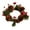 Red, variant on Tainini Christmas Candle Rings Wreaths with Red Berry ,Christmas Candle Holder Rings,Christams Decor(2.5in) Tainini