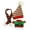 B, variant on ZMKIAG 3 PCS Christmas Doll Clothing Set for 17cm Plush Toys - Festive Outfit Accessories Include Hats, Clothes and Scarves to Create Cute Holiday Atmosphere and Seasonal Display
