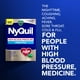 thumbnail image 3 of Medicine Vicks DayQuil y NyQuil para la presión arterial alta, 48 cápsulas líquidas, 3 of 9