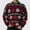 Black, variant on KeShDi Christmas Sweater Men Men's Casual Christmas Sweater Loose Drop Shoulder Long Sleeve Sweater Crew Neck Sweater Black 3X