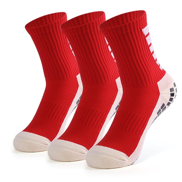 TFixol Calcetines de fútbol antideslizantes para hombre Calcetines deportivos para baloncesto Fútbol