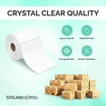 thumbnail image 2 of MotionGrey 4x6 Shipping Labels, 1000 Labels, 4x6 Thermal Shipping Label – Durable Convenient Printer Labels for Shipping – Label Writer - Thermal Label Rolls (4x6in, 2 Rolls), 2 of 5