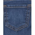 thumbnail image 4 of Vaqueros The Children's Place Basic Bootcut 12 Slim Blue para niñas, 4 of 5